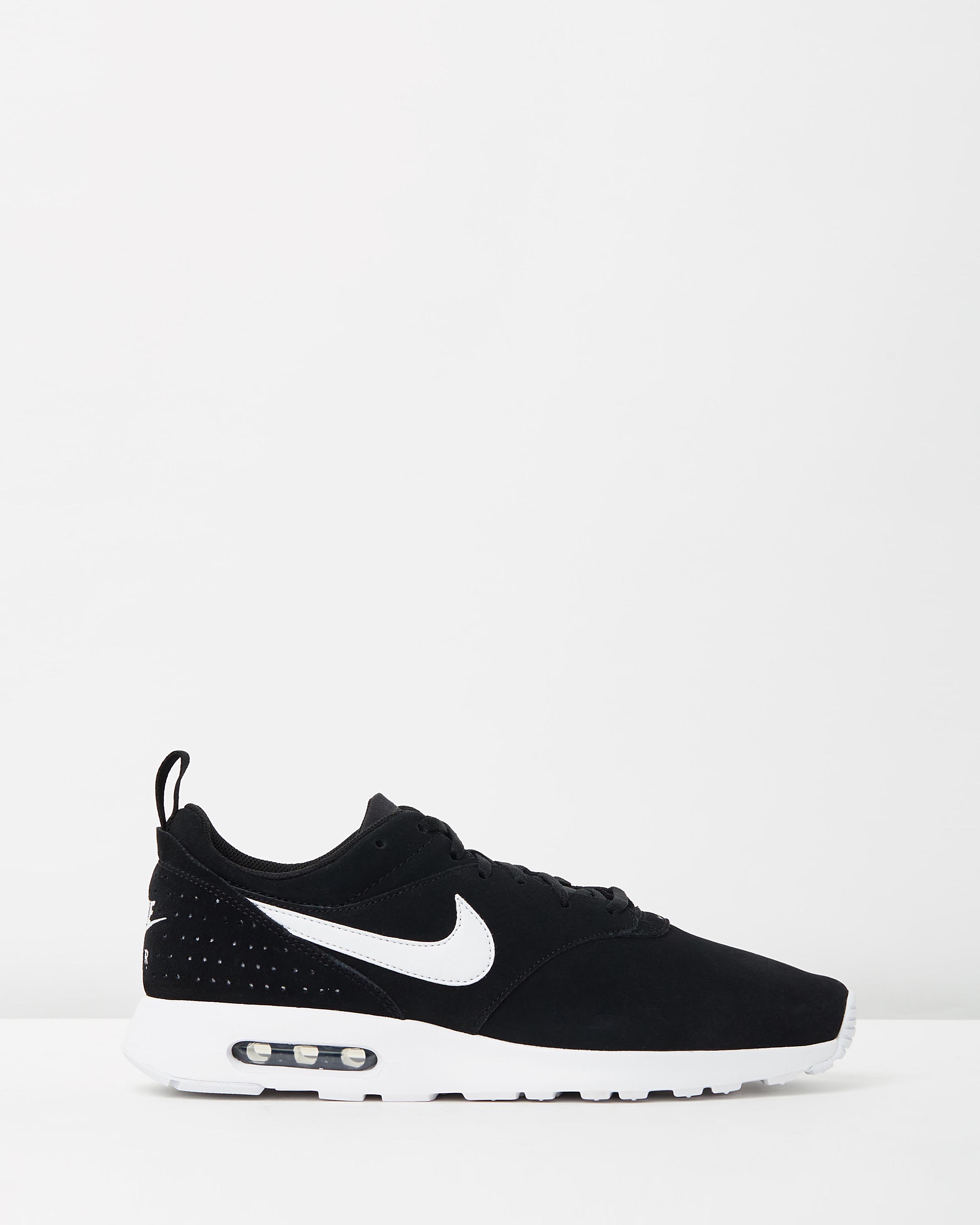 Nike Air Max Tavas White Black Running Nike : Boutique Nike Air Max Tavas White Black Running Nike : Boutique