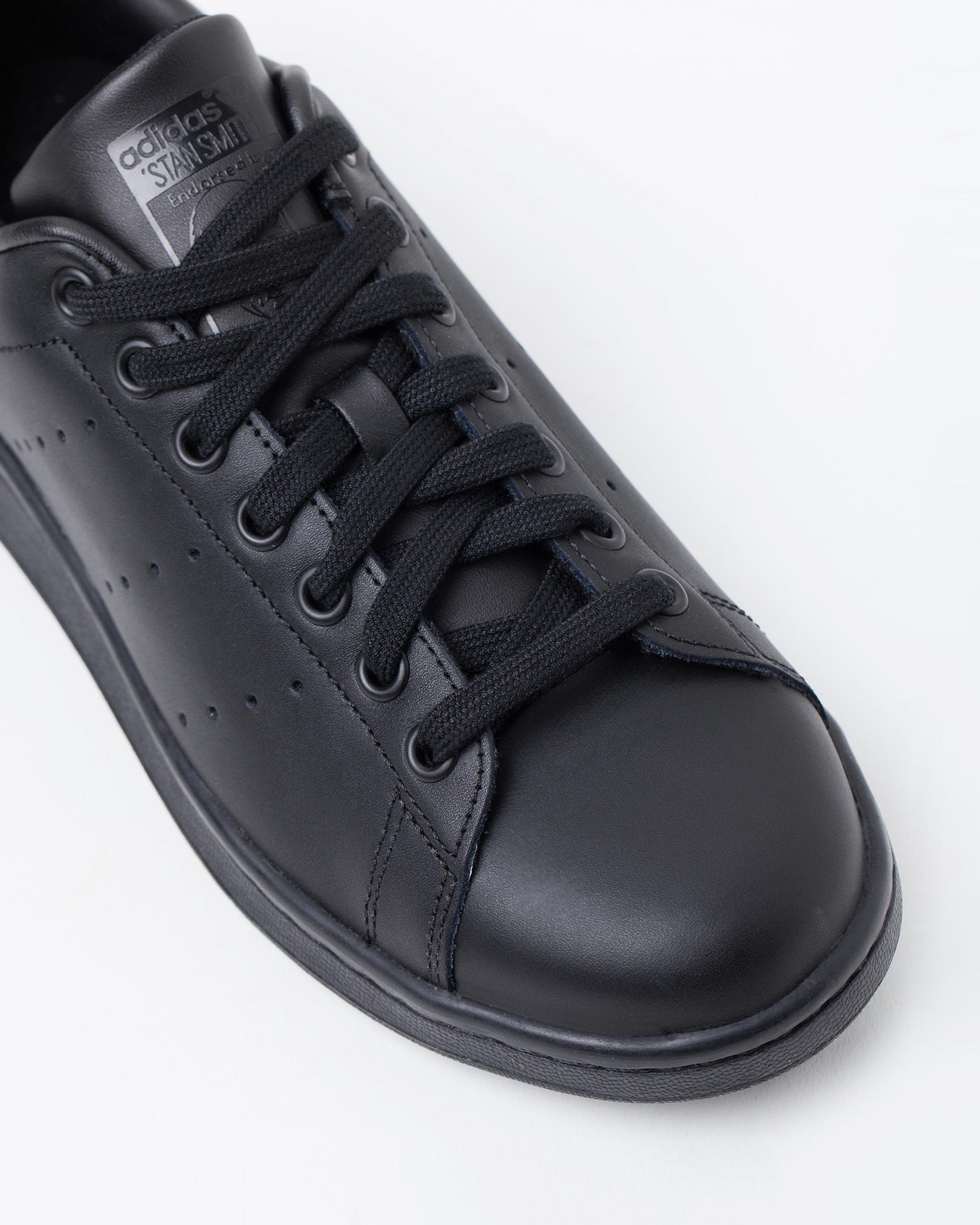 adidas stan smith mens black leather