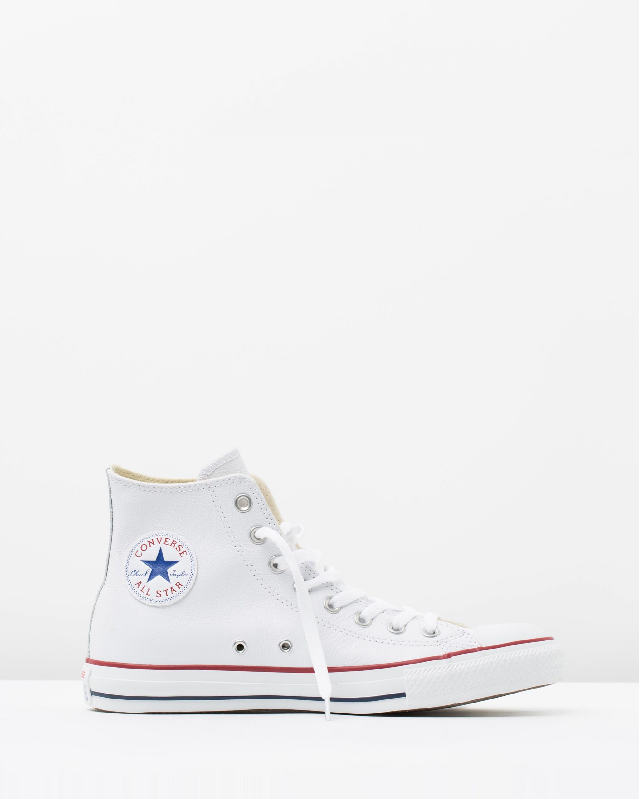 Converse Chuck Taylor All Star Leather Hi White