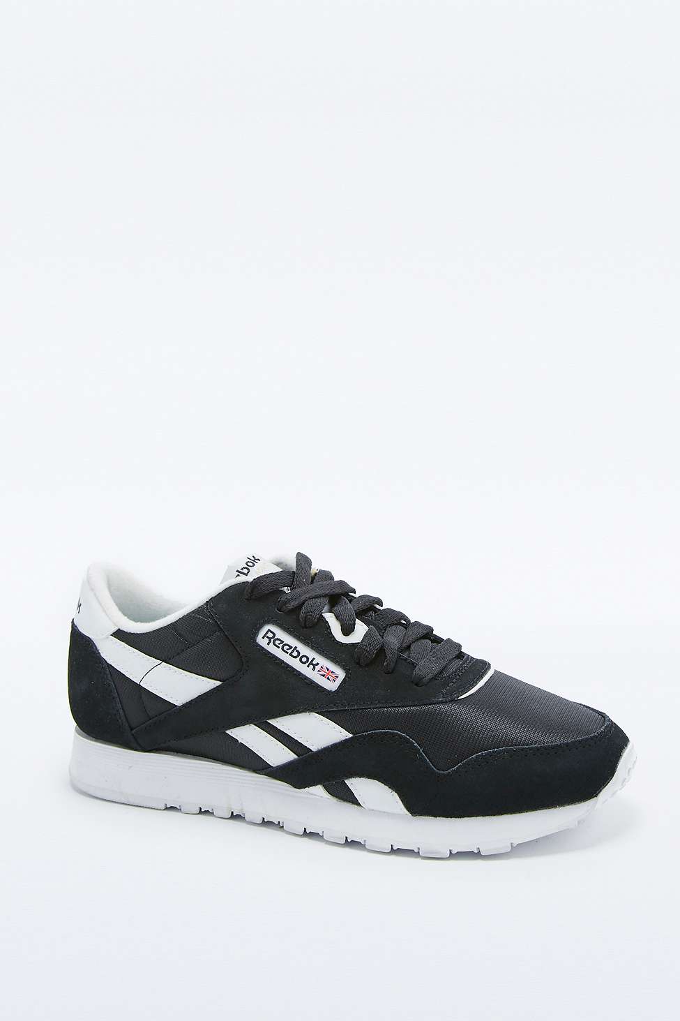 Reebok Classic Black and White Trainers