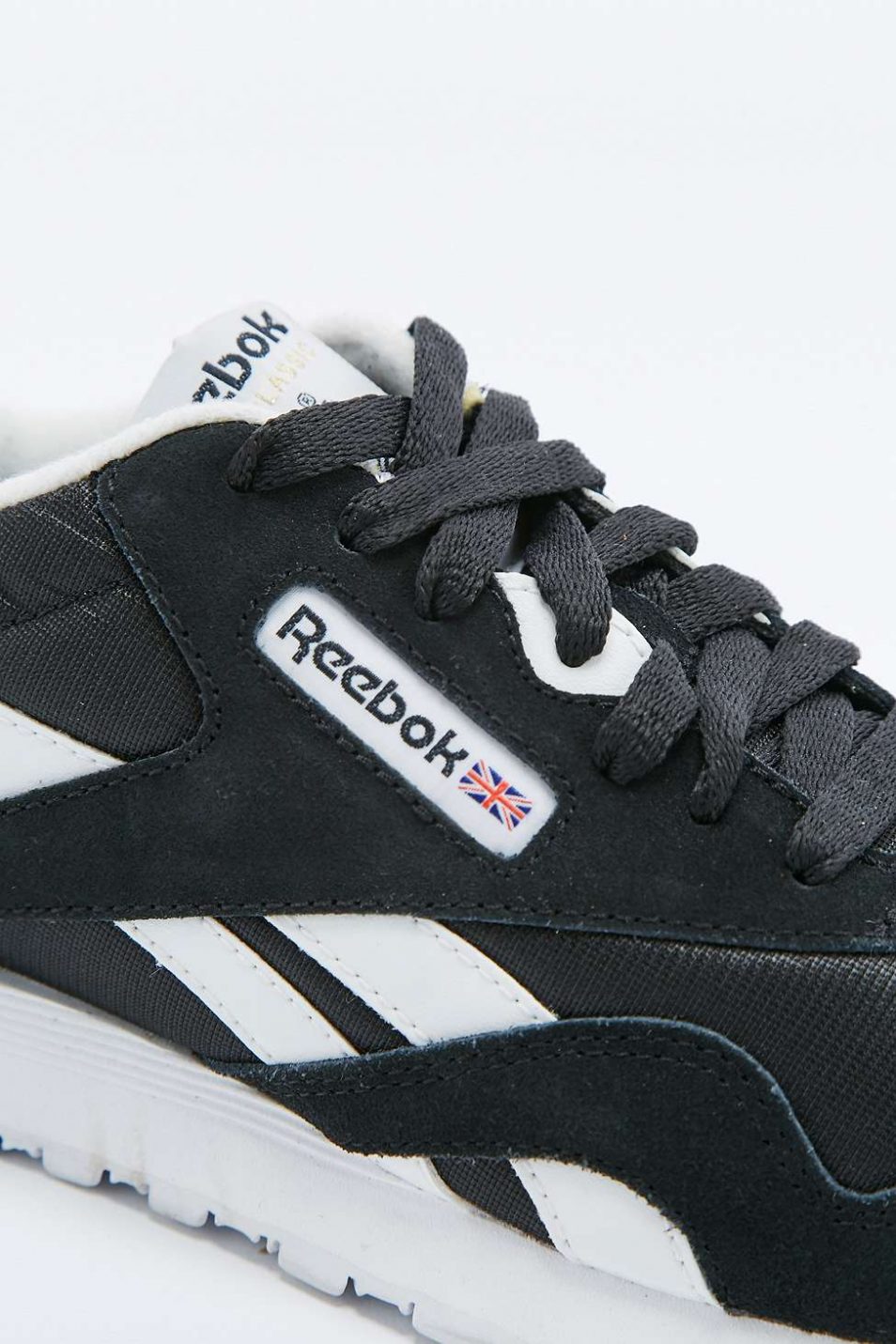 Reebok Classic Black and White Trainers 3