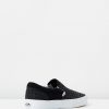 Vans Womens Classic Slip On Suede Checkers Black 2