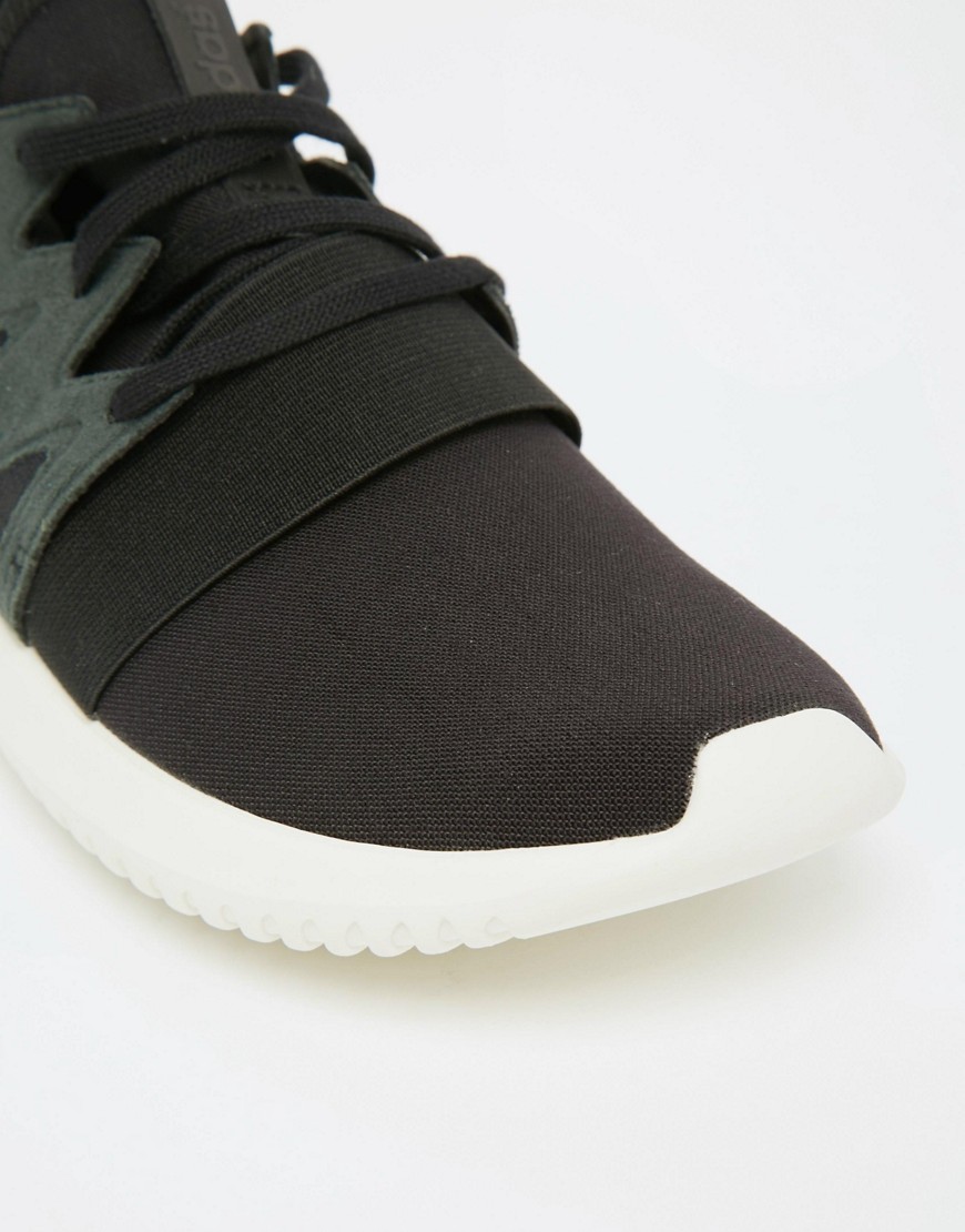adidas Originals Black Tubular Viral Sneakers 4