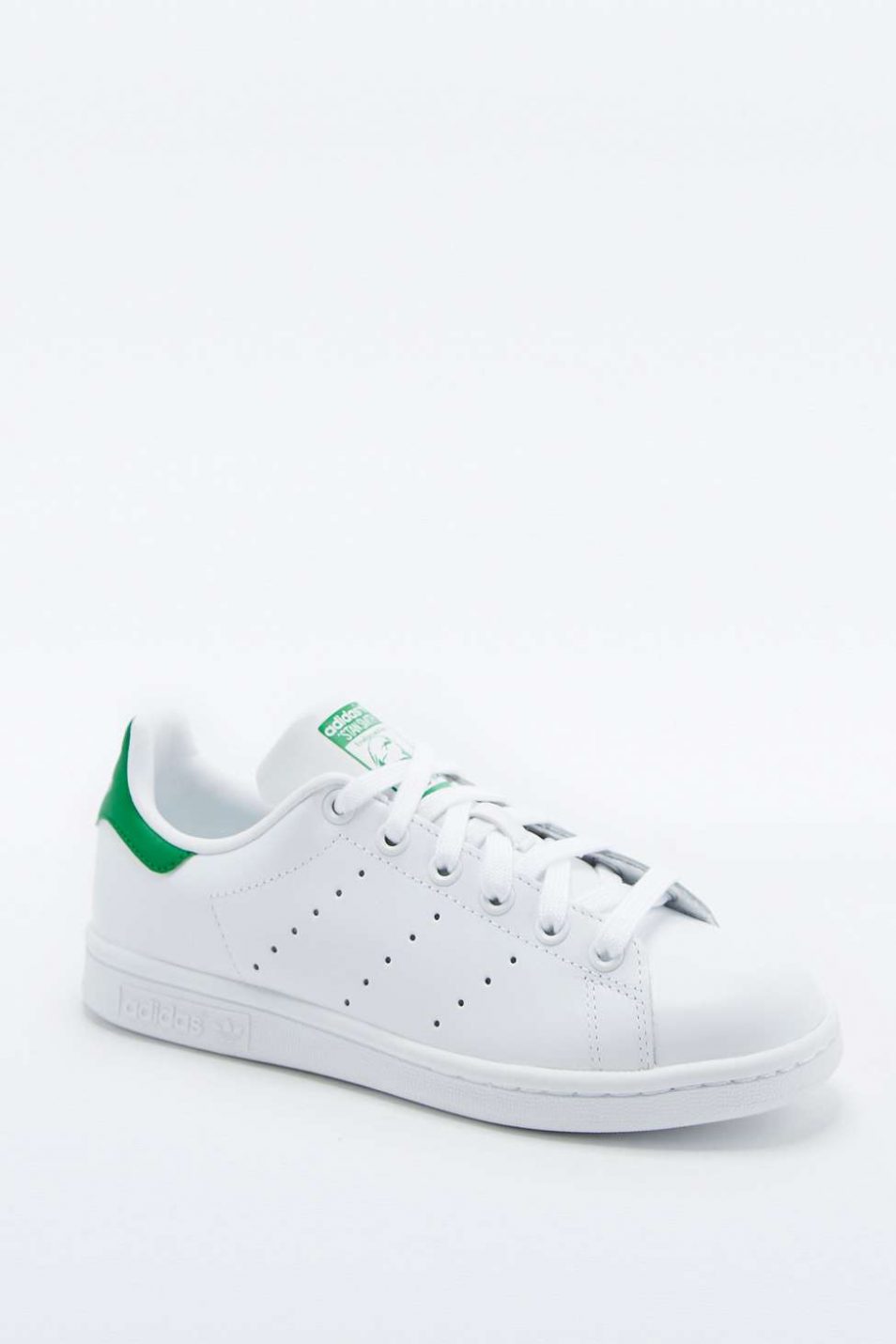 adidas Originals Stan Smith White and Green Trainers 1