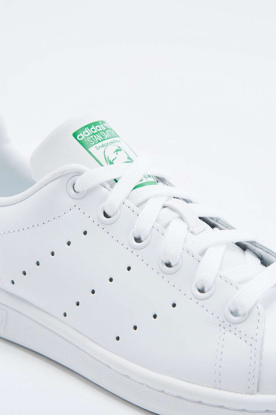 adidas Originals Stan Smith White and Green Trainers 3
