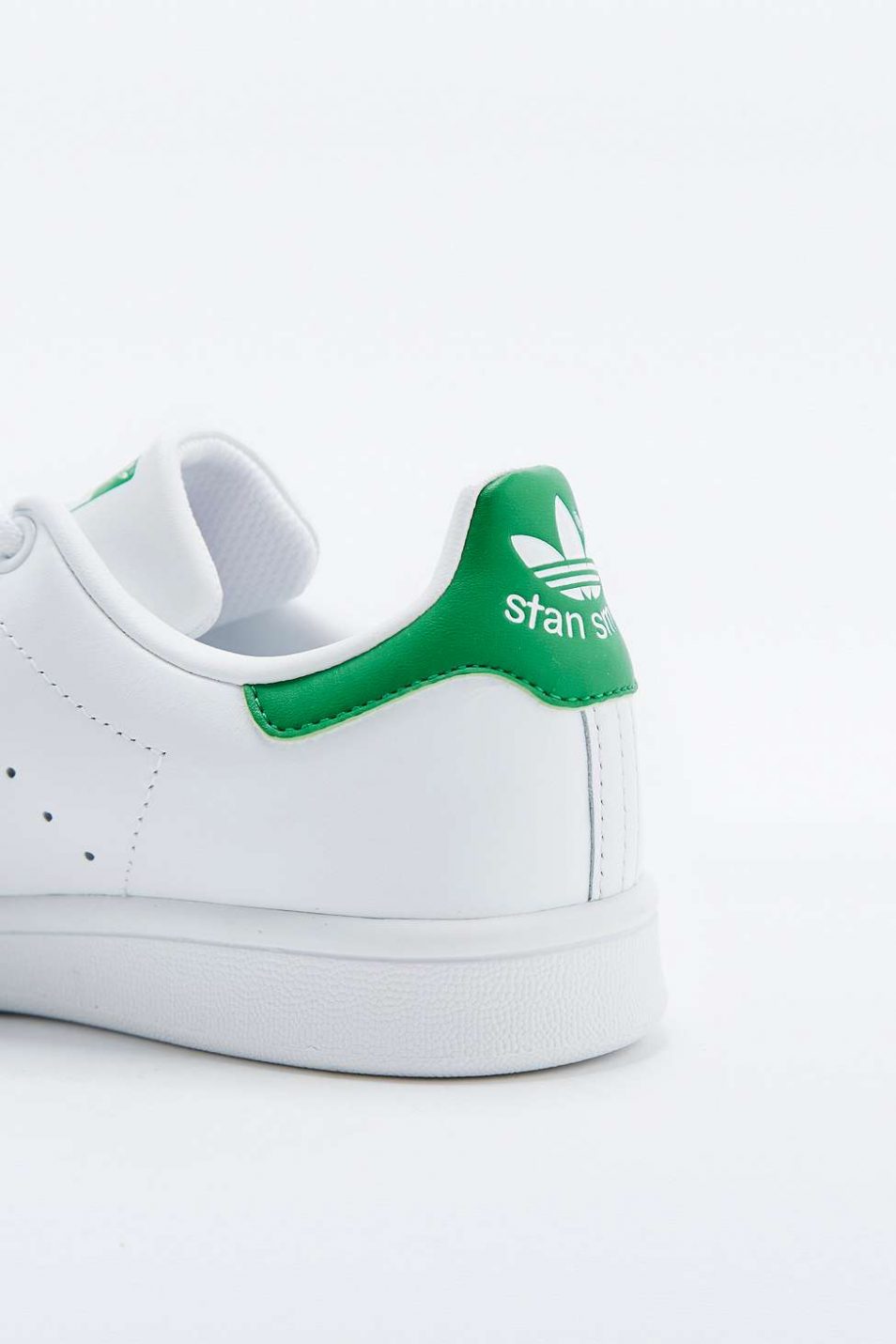 adidas Originals Stan Smith White and Green Trainers 4