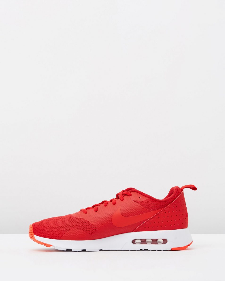 Nike Mens Air Max Tavas Leather University Red 3