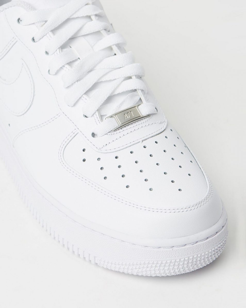 Nike Men’s Air Force 1 ’07 White Sneakers 4